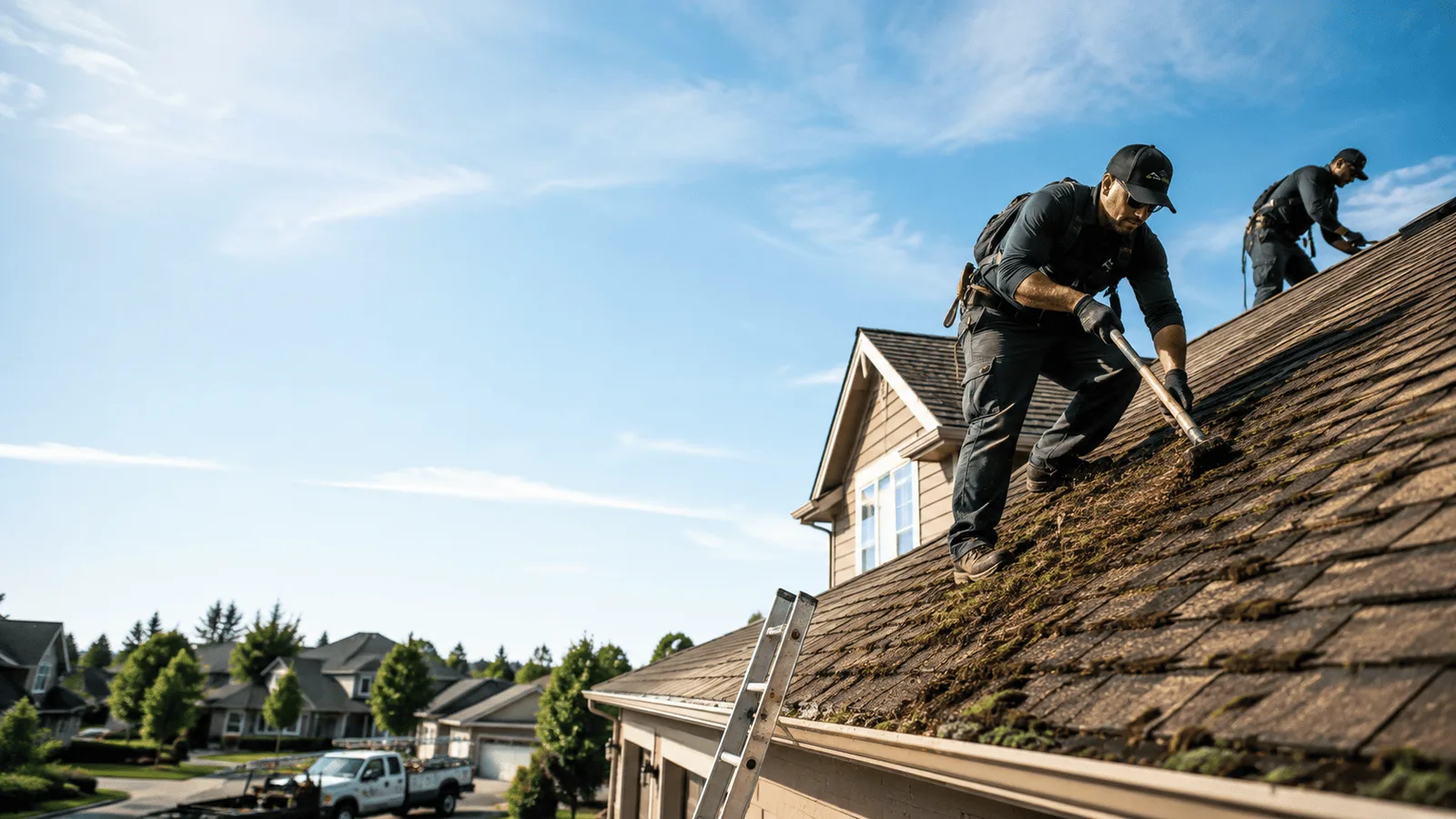 Roof Moss Removal in West Point, NE near me
